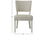 Escape - Destin Side Chair (Set of 2) - Pearl Silver