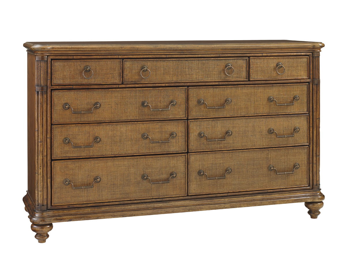 Bali Hai - Costa Sera Triple Dresser - Dark Brown