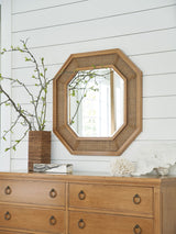 Laguna - Thalia Octagonal Mirror - Light Brown