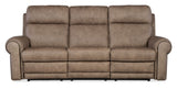 MS - Duncan Power Sofa With Power Headrest & Lumbar