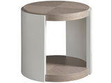 Modern - Round End Table - Light Brown