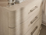Nouveau Chic - Three Drawer Nightstand - Light Brown