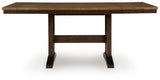 Rylandeen - Counter Height Extension Dining Table Set