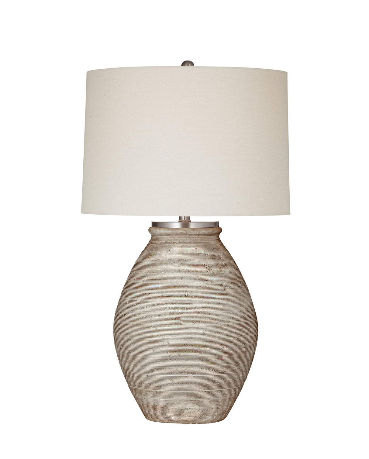 Fraser - Table Lamp - Distressed Cream