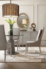 Elixir - Host Chair - Pearl Silver