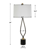 Separate - Paths Iron Table Lamp - Dark Gray