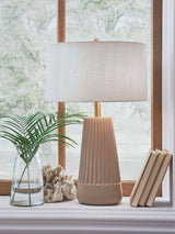 Dellner - Ceramic Table Lamp - Mocha