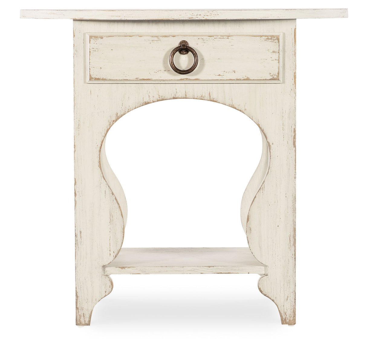Americana - One-Drawer Oval Nightstand