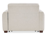 SS - Griffin Twin Sleeper Chair - New Page Flax