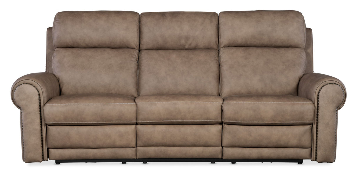SS - Duncan Power Sofa With Power Headrest & Lumbar