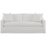 Augustine - Slipcover Apartment Sofa - White