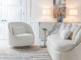 Artistica Upholstery - Genevieve Bench Seat Fabric Sofa - White