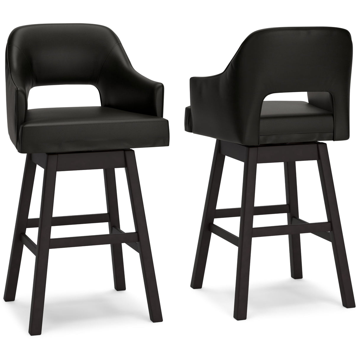 Tallenger - Upholstered Swivel Barstool (Set of 2)