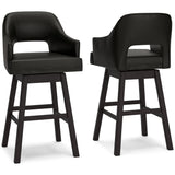 Tallenger - Upholstered Swivel Barstool (Set of 2)