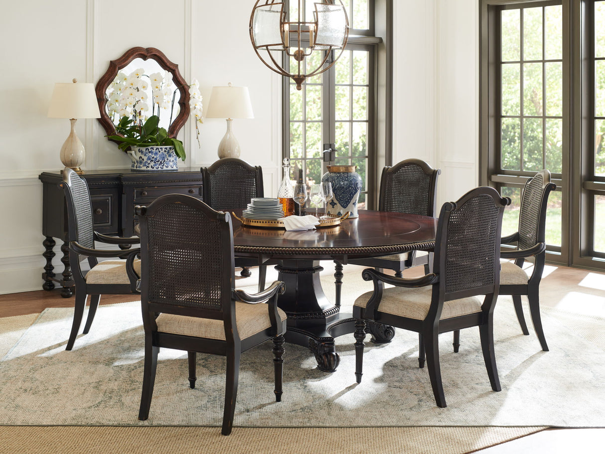 Kingstown - Bonaire Round Dining Table - Dark Brown
