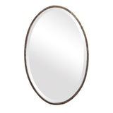 Mirror With Golden Highlights - Dark Bronze