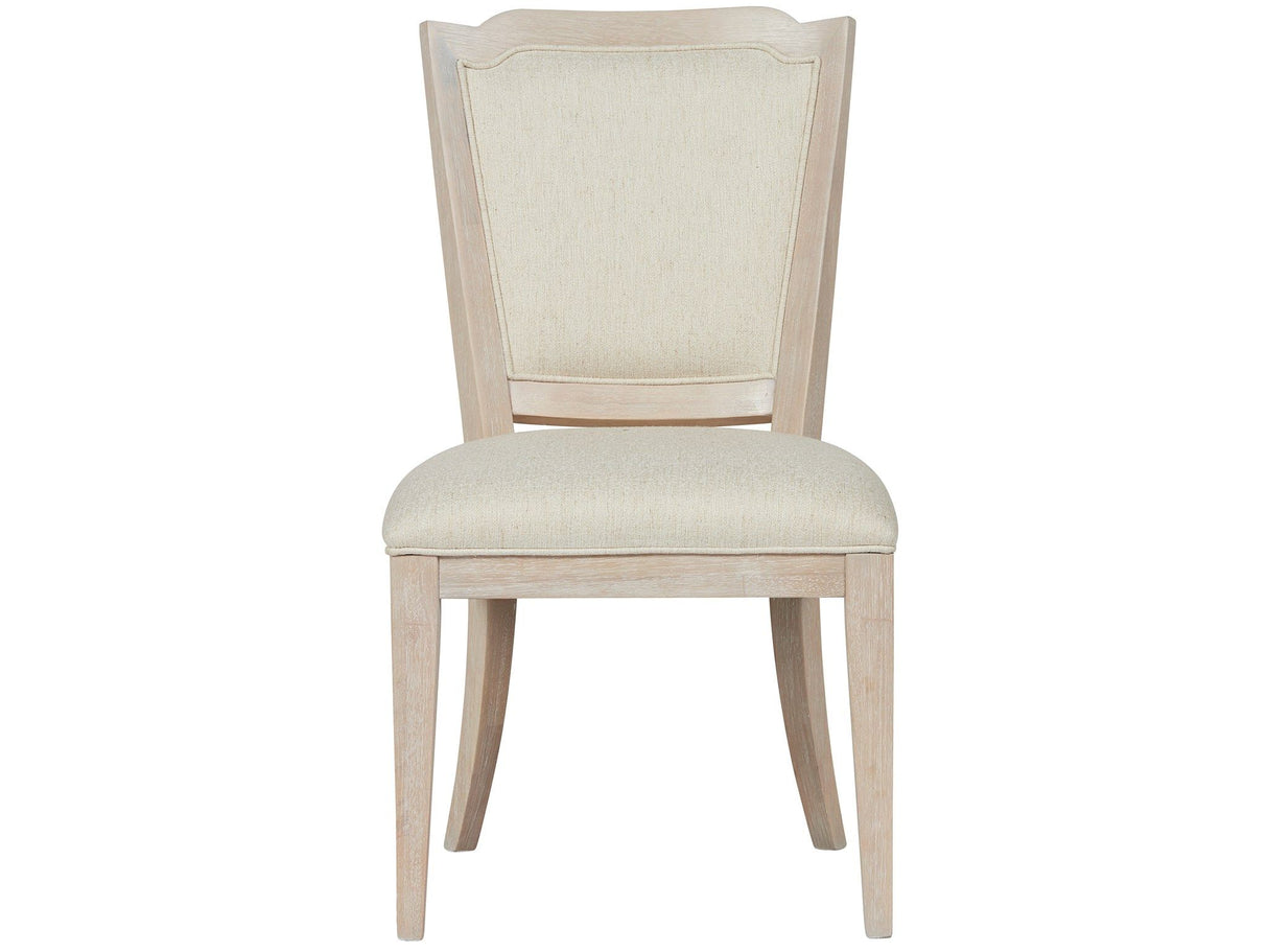 Getaway - Upholstered Back Side Chair - Beige