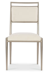 Geometry - Metal Side Chair - Radiance / Beige