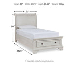Robbinsdale - Sleigh Bed