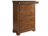 New Lou - Drawer Chest - Dark Brown