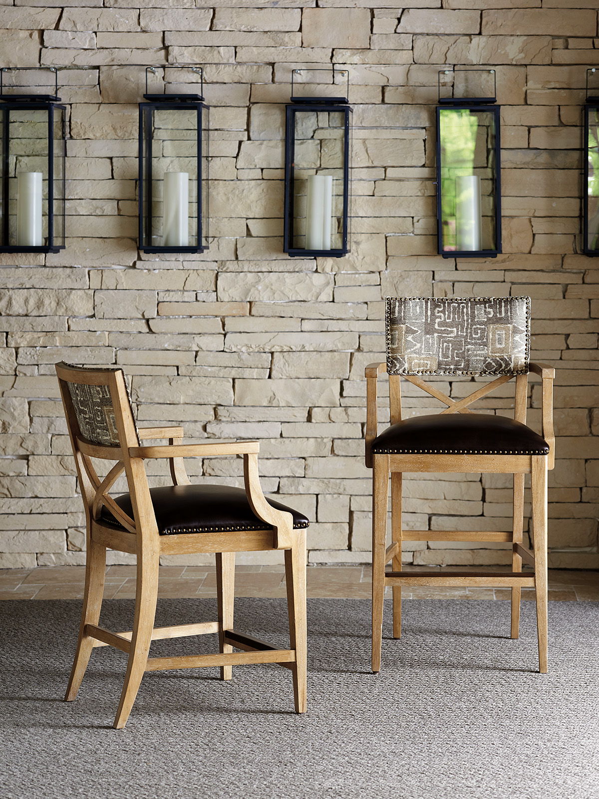 Los Altos - Sutherland Upholstered Bar Stool