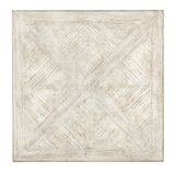 Commerce And Market - Block Buster End Table - White