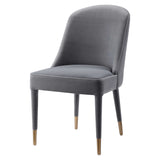 Brie - Armless Chair, Set Of 2 - Gray