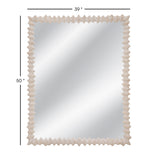 Churchill - Wall Mirror - Distressed White