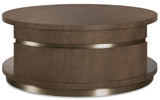 Commerce And Market - Roll With It Round Cocktail Table - Dark Brown