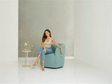 Tranquility / Miranda Kerr Home - Burl Side Table - Light Brown