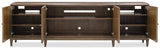 Melange - Burleigh Entertainment Console - Dark Brown