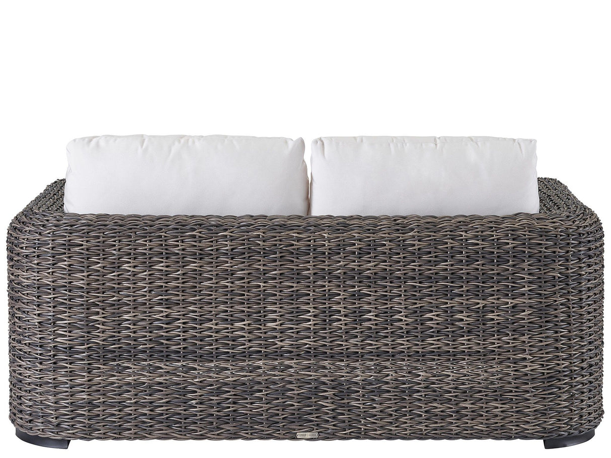 Coastal Living Outdoor / Montauk - Loveseat, Special Order - Dark Gray