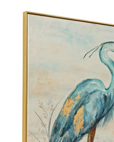 Marshlands Framed Canvas - Beige / Blue