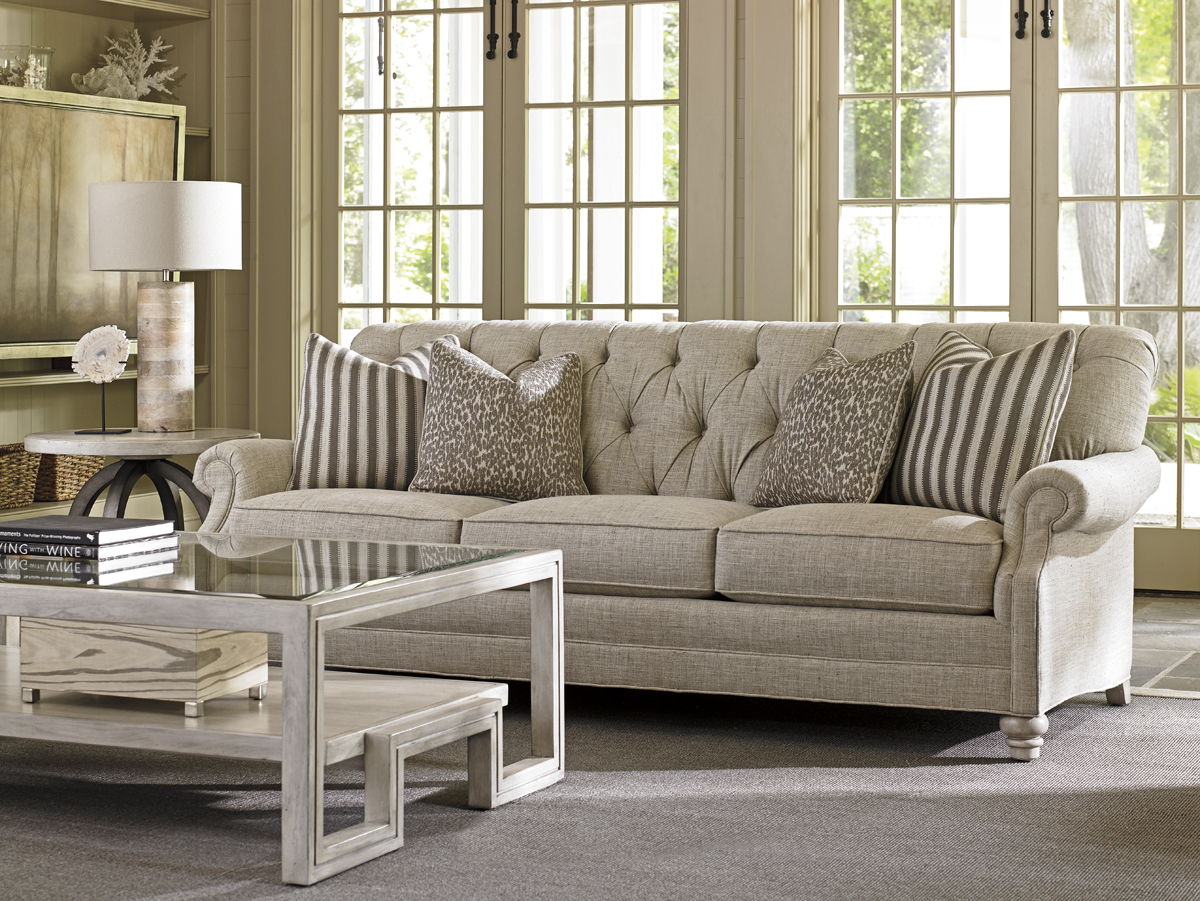 Oyster Bay - Saddlebrook Rectangular Cocktail Table - Pearl Silver