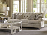 Oyster Bay - Saddlebrook Rectangular Cocktail Table - Pearl Silver