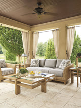 Los Altos Valley View - Square Cocktail Table - Light Brown