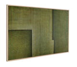 Framed Canvas Sycamore Bark - Natural