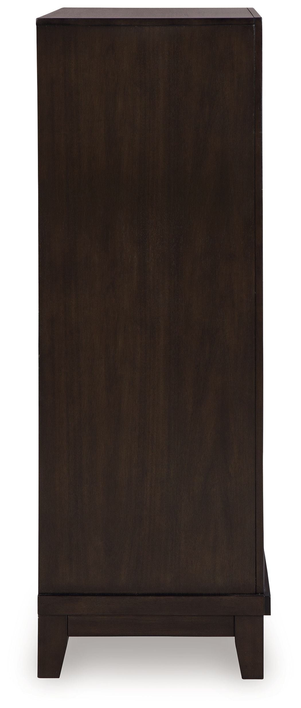 Neymorton - Five Drawer Chest - Dark Grayish Brown