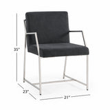 Polygon - Dining Chair - Gray