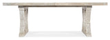 Serenity - Topsail Rectangle Dining Table With 2-18" Leaves - Beige
