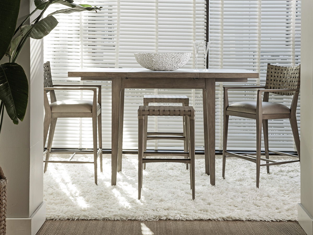 Cohesion Program - Milo Leather Backless Barstool