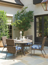 Cypress Point Ocean Terrace - Small Dining Chair - Dark Gray