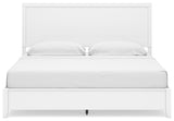 Binterglen - King Panel Bed - White