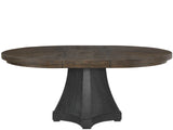 Montclair - Cinder Dining Table - Dark Brown / Dark Gray