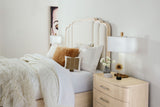 Nouveau Chic - Three Drawer Nightstand - Light Brown