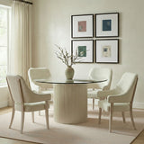 Lena - Dining Chair - Washed White Oak