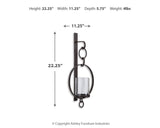 Ogaleesha - Brown - Wall Sconce