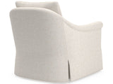 Rowan - Skirted Swivel Chair, Special Order - White