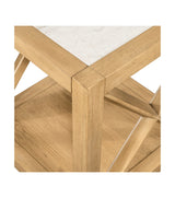 Holden - Square Coffee Table - Rustic Blonde