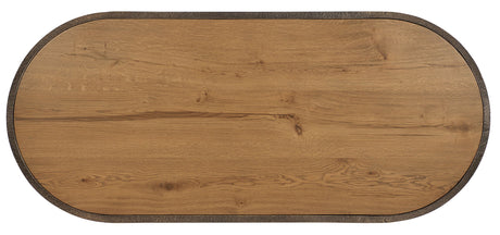 Cashiers - Oval Cocktail Table - Almond